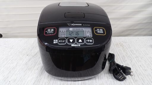 ■中古品　ZOJIRUSHI 象印 5.5合炊き炊飯器 NL-DJ10LX 2019年製◎