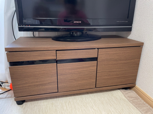 テレビボード　ウォールナット調