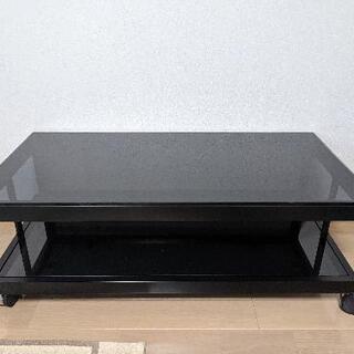 ニトリ　ガラス　テーブル・テレビ台