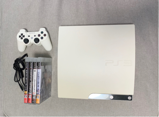 PS3 本体CECH-2500A ソフト4本