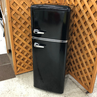 愛品館江戸川店】「保証有り」レトロデザイン♪ オーヤマ 114L 2ドア