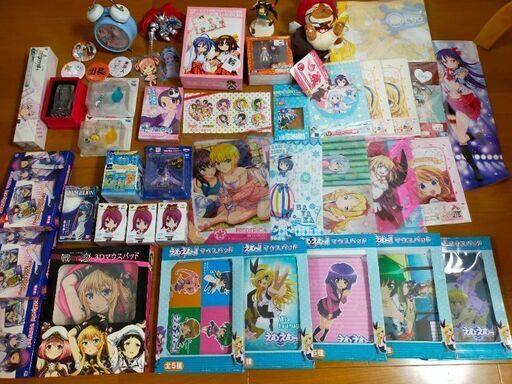 コレクション整理　アニメグッズ