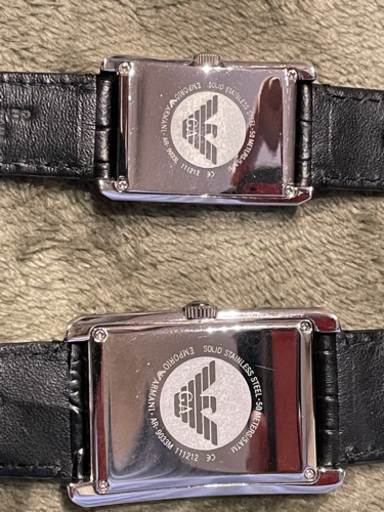 エンポリオアルマーニ　ペアウォッチ　美品