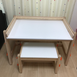 IKEA 子供用デスクセット　高さ3段階調整