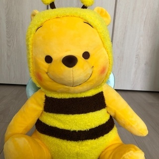 新品:プーさんのぬいぐるみ(特大48cm)