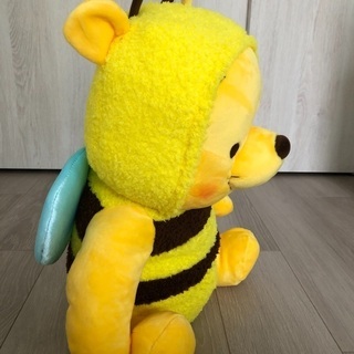 新品:プーさんのぬいぐるみ(特大48cm)の画像