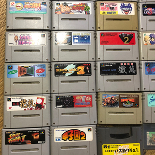 【カセット取り放題】スーパーファミコンカセットあげます！の画像