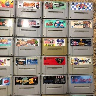 【カセット取り放題】スーパーファミコンカセットあげます！の画像