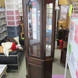 カリモク 飾り棚 HC0240NK 隅飾棚 コロニアル 日本製 コーナーキャビネット 家具karimoku 札幌市 中央区