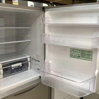G1672　HITACHI日立 3ドア冷凍冷蔵庫 265L R-S2700FV 札幌白石区 265L 3ドア冷蔵庫 2016年製 日立 R-S2700FV 真空チルド