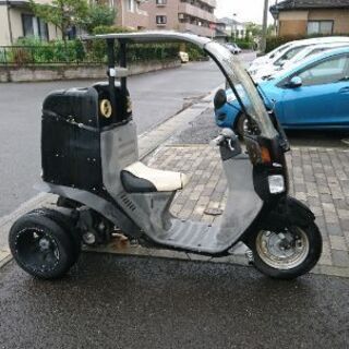 ミニカー登録 ジャイロキャノピー ロンスイ 仙台市田子 TD02 自賠責たっぷり トライアル車もしくは、リア２本サスの古い山バイと交換でもの画像