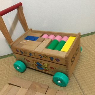 レトロな積み木セットの画像