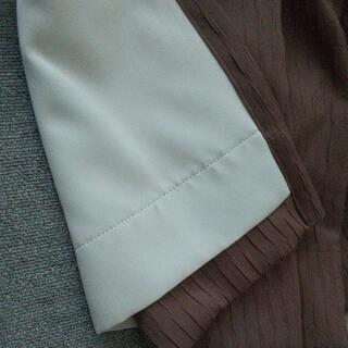 ★ms遮光カーテン★茶ブラウン★ドレープカーテン★３倍ヒダ★msの画像