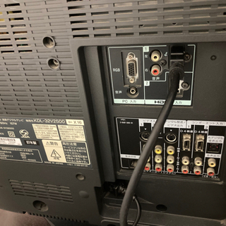 液晶テレビ　SONY BRAVIA KDL-32V2500の画像