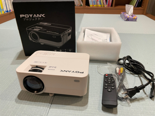 プロジェクター　Wi-Fi可　6000ルーメン　POYANK【6割引】【格安】