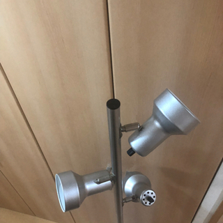 高さ163センチ★照明スタンド★シルバーの画像