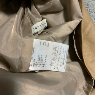 アースミュージックエコロジー　シャツとスカートセット　ワンピース　サイズフリー の画像