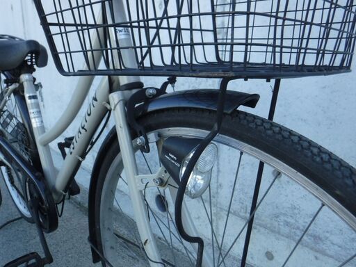 6段変速&オートライト付き シティサイクル　中古自転車 352