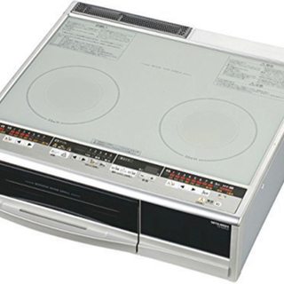 三菱 IHヒーター 幅60cm 2口IH シルバー CS-G29...