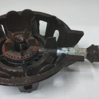 鋳物ガスコンロ 一口 都市ガス用 中古