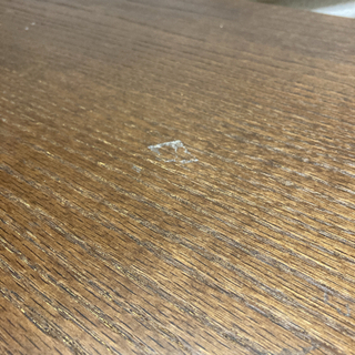 ガラステーブル　茶の画像