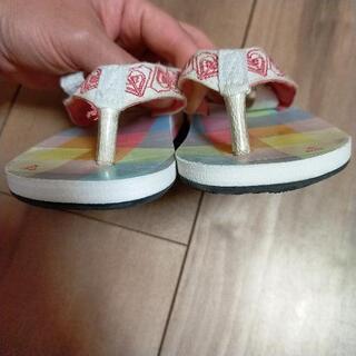 ROXY♡15.5cm ビーチサンダルの画像