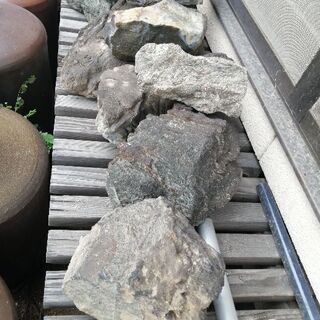 置石　インテリア　装飾　大小有りの画像