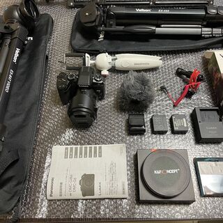 【バラ売り可】LUMIX DMC-G8 ミラーレス一眼カメラ 本体 その他機材の画像