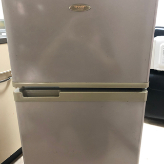 無料冷蔵庫　シャープSJ-Ｋ90NF-T 89ℓ の画像