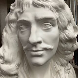 石膏像 モリエール