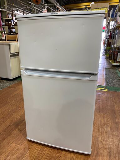 【愛品館市原店】アイリスオーヤマ 2019年製 90L IRR-A09TW-W 2ドア冷蔵庫 【愛市IR】