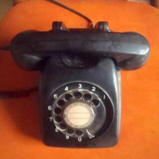 レトロ黒電話☎️601a2型の画像