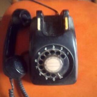 レトロ黒電話☎️601a2型の画像