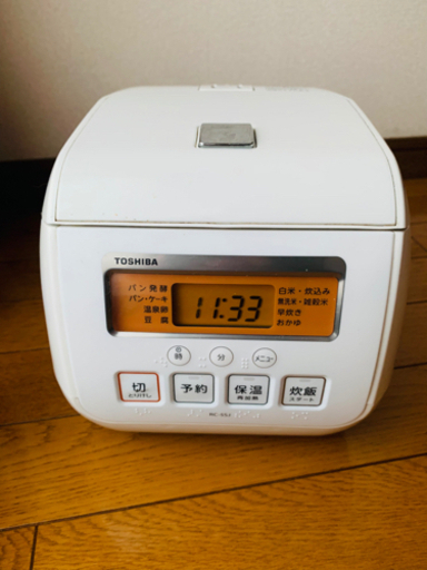 【Toshiba】炊飯器(3合まで) RC-5SJ