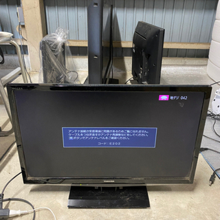 【中古品】TOSHIBA 24型液晶カラーテレビ