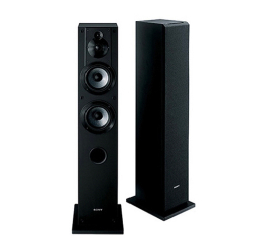 SONY SS-CS3 2本 アンプとコードつけます