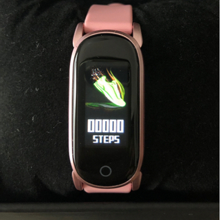 【配送・直接引渡OK】管理番号：L-36　多機能スマートウォッチ　ベルトの幅：約1.2cm ・モニターの幅：約2cm BLACKの画像