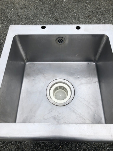 ⭐︎中古品　 1槽シンク　600x600x800mm  厨房機器⭐︎