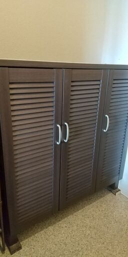 【決まりました】シューズラック 下駄箱 ブラウン 靴箱 収納 玄関収納