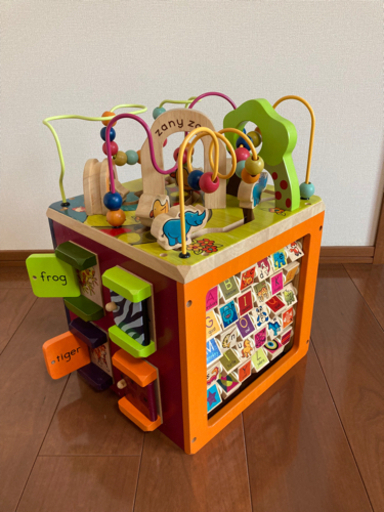 \u003c12/10まで\u003e知育玩具　Zany Zoo アクティビティキューブ