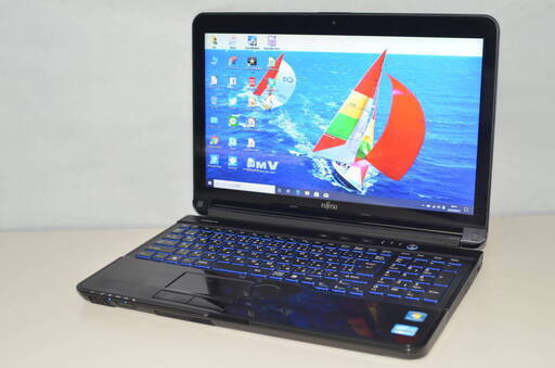 最新Windows10+office 大容量SSD480GB 富士通 LIFEBOOK AH77/G i7-2670QM/8GB/15.6インチ/ブルーレイ/USB3.0/Webカメラ/便利なソフト多数 38,800円