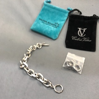 501◎ブレスレットとフープピアスのセット