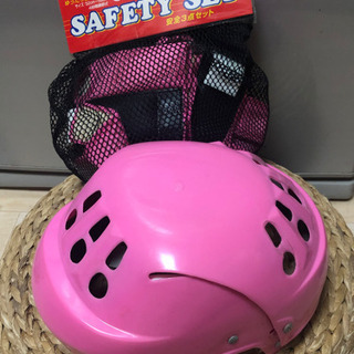 売切れました！値下げ★子供用 ヘルメット サポーター 自転車 ス...