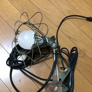 【商談中】アンティークライト　クリップ付き