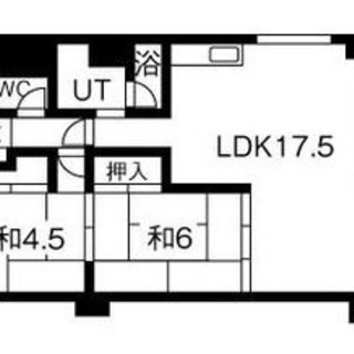 【初月無料！】駅近広々63㎡！2LDK￥52,000！地下鉄徒歩...