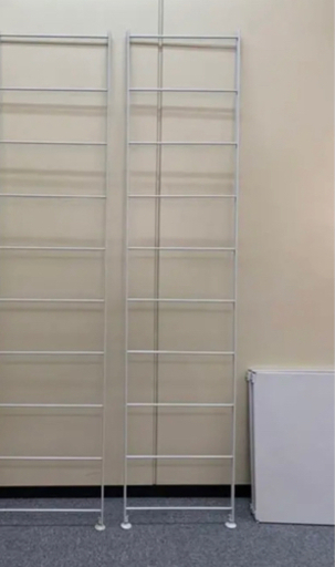 無印ユニットシェルフ帆立175.5cm★グレー2本