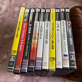 全部まとめて！プレステ2 ソフト