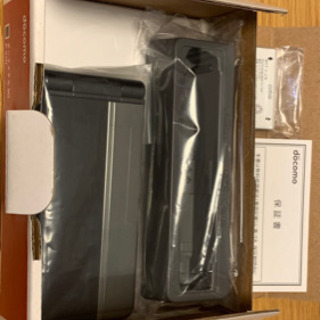新品　ドコモ ガラケー P-01H ダークメタル(ブラック)の画像