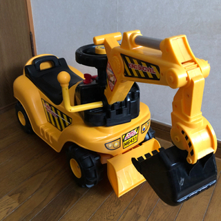 交渉中キング　ショベルカー　子ども用　キングショベルカー