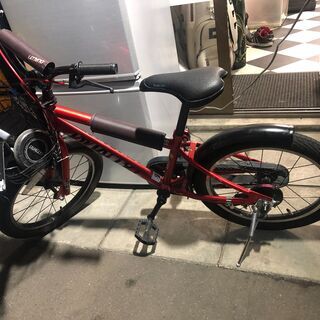 アサヒDUALLY18インチ　子供用自転車　※補助輪付き
